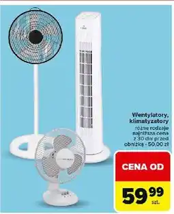Carrefour Wentylator kolumnowy oferta
