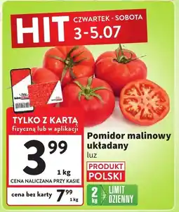 Intermarche Pomidor malinowy układany luz Intermarche oferta