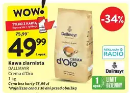 Intermarche Kawa ziarnista Dallmayr Crema d'Oro oferta