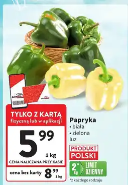 Intermarche Papryka biała i zielona Intermarche oferta