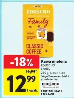 Intermarche Kawa mielona Family Classic Coffee Eduscho oferta