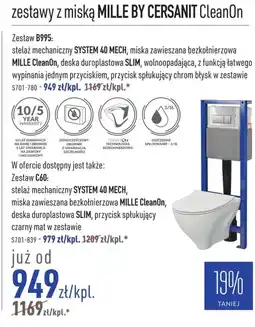 Cersanit Zestaw podtynkowy Cleanon oferta