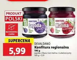 Konfitura jagoda Devaldano