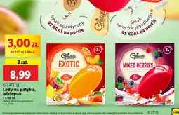 Lidl Lody egzotyczne Gelatelli oferta