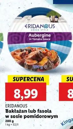 Lidl Bakłażan w sosie pomidorowym Eridanous oferta