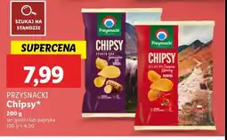 Lidl Chipsy papryka łagodna Przysnacki oferta