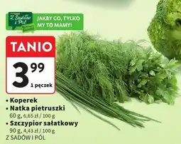 Intermarche Koperek, natka pietruszki, szczypior sałatkowy Z SADÓW I PÓL oferta