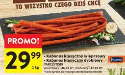 Intermarche Kabanos klasyczny drobiowy Tarczyński oferta