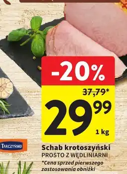 Intermarche Schab krotoszyński Prosto z wędliniarni oferta