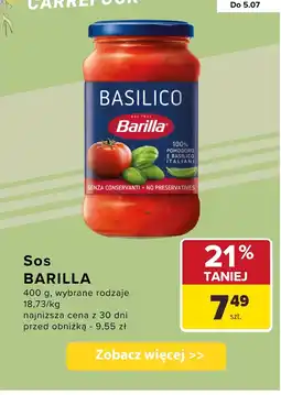 Carrefour Sos Barilla oferta
