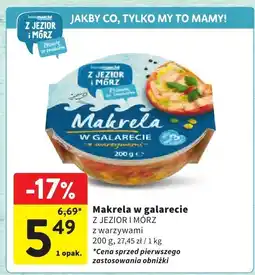 Intermarche Makrela w galarecie Z Jezior i Mórz z warzywami oferta
