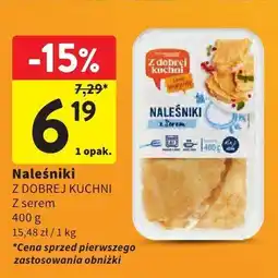 Intermarche Naleśniki Z Dobrej Kuchni z serem oferta