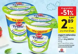 Intermarche Jogurt naturalny ZOTT PRIMO oferta