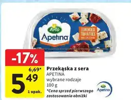 Intermarche Przekąska z sera APETINA oferta