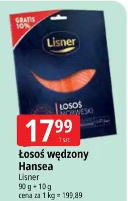 E.Leclerc Łosoś wędzony Hansea Lisner oferta