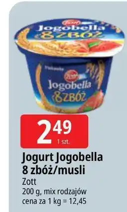 E.Leclerc Jogurt Jogobella 8 zbóż/musli Zott oferta