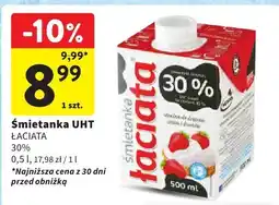 Intermarche Śmietanka UHT 30% ŁACIATA oferta