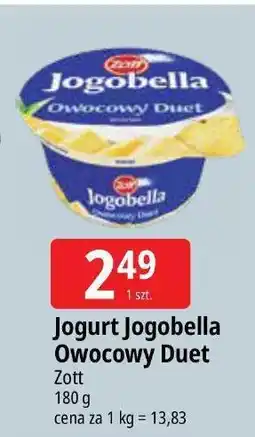 E.Leclerc Jogurt Jogobella owocowy duet Zott oferta