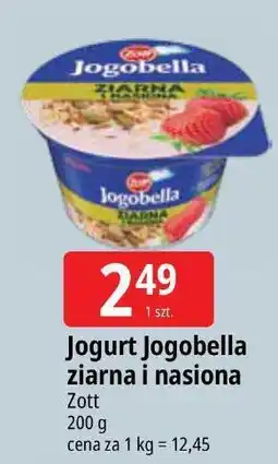 E.Leclerc Jogurt Jogobella ziarna i nasiona Zott oferta