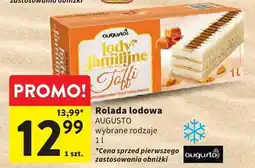 Intermarche Rolada lodowa AUGUSTO wybrane rodzaje oferta