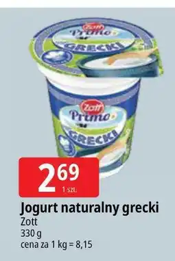 E.Leclerc Jogurt naturalny grecki Zott oferta