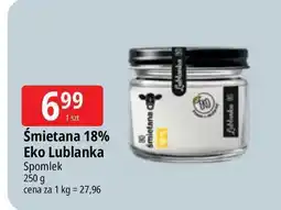 E.Leclerc Śmietana Eko Lubianka 18% Spomlek oferta