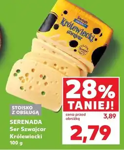 Kaufland Ser żółty Serenada Królowiecki oferta