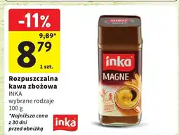 Intermarche Rozpuszczalna kawa zbożowa INKA wybrane rodzaje oferta