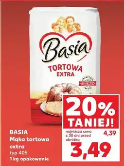 Kaufland Mąka tortowa extra typ 405 Basia oferta