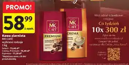 Intermarche Kawa ziarnista MK CAFE wybrane rodzaje oferta
