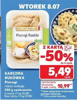 Kaufland Pierogi Karczma Bukówka oferta