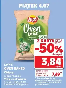 Kaufland Chipsy Lay's Oven Baked oferta