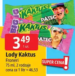 E.Leclerc Lody Kaktus Froneri oferta