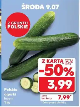 Kaufland Ogórki Kaufland oferta