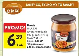 Intermarche Danie w słoiku: flaki / bigos O la la! oferta