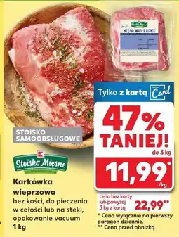 Kaufland Karkówka wieprzowa Kaufland oferta