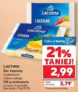 Kaufland Ser topiony Lactima oferta