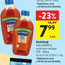 Intermarche Ketchup Hellmann's oferta
