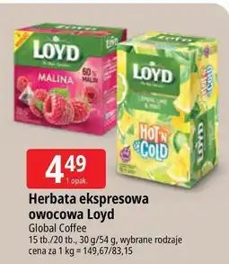 E.Leclerc Herbata ekspresowa owocowa Loyd oferta