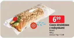 E.Leclerc Ciasto drożdżowe z rodzynkami Brzesc oferta