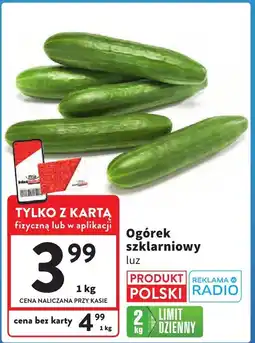 Intermarche Ogórek szklarniowy polski Intermarche oferta