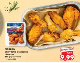 Kaufland Skrzydełka z kurczaka pikantne Morliny oferta