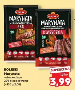 Kaufland Marynata Roleski BBQ, klasyczna oferta