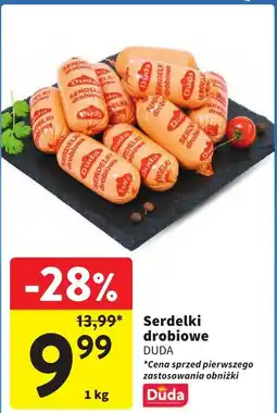 Intermarche Serdelki drobiowe Duda oferta