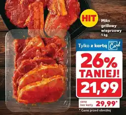 Kaufland Miks grillowy wieprzowy Kaufland oferta