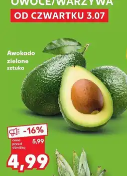 Kaufland Awokado zielone Kaufland oferta