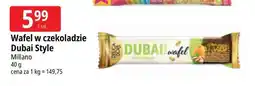 E.Leclerc Wafel w czekoladzie Dubai Style Millano oferta