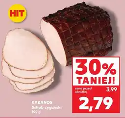 Kaufland Schab cygański Kabanos oferta