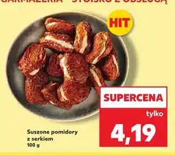 Kaufland Suszone pomidory z serkiem Kaufland oferta