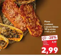 Kaufland Pizza z salami i serem Edam Kaufland oferta